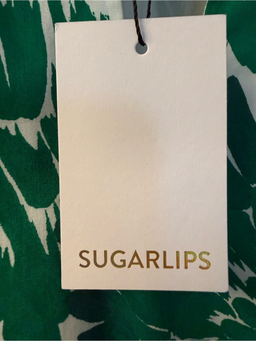 NWT Sugarlips Mary Tropical Virna Ruffle Midi Sundress - Picture 8 of 9